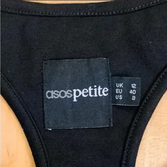 ASOS Black sequin halter dress - Picture 6 of 8